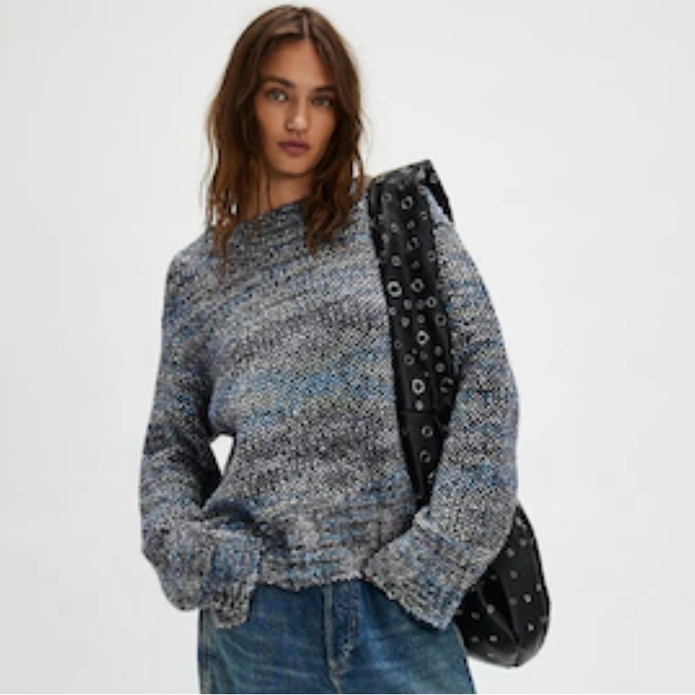 Free People ‘cotton candy’ sweater S